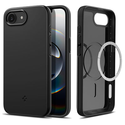 Spigen Thin Fit Mag iPhone 16e Case - Black