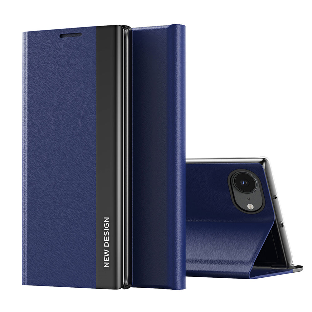 Sleep Case Pro for iPhone 16e / 17e with flap and stand - blue — Hurtel
