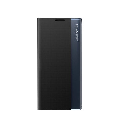New Sleep Case Cover with Flip and Stand for Samsung Galaxy S25 Edge - Black — Hurtel