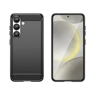 Carbon Case for Samsung Galaxy S25 Edge - Black — Hurtel
