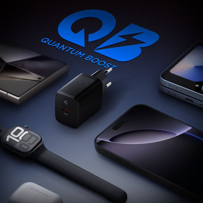 Spigen Essential EE201EU USB-C 20W Wall Charger - Black