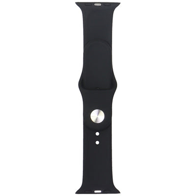 Audi Geometric Pattern Silicone Watch Strap for Apple Watch 44 / 45 / 46 / 49 mm - black