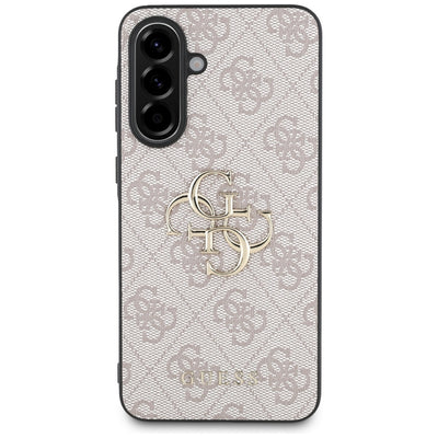 Guess Big 4G Logo Classic Logo Case for Samsung Galaxy A36 - Pink