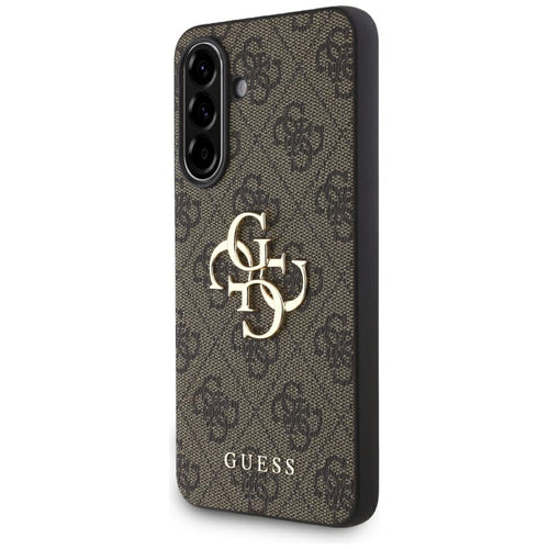Guess Big 4G Logo Classic Logo Case for Samsung Galaxy A56 - Brown