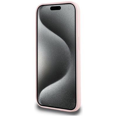 Karl Lagerfeld Silicone Karl&Choupette MagSafe Case for iPhone 14 Pro Max - Pink