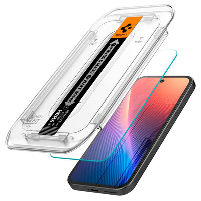 Spigen Glas.TR "Ez Fit" Tempered Glass 2-pack for Google Pixel 9A - Clear