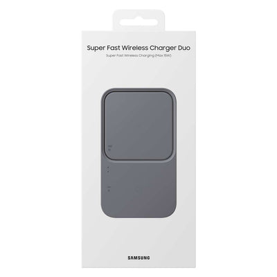 Samsung Duo EP-P5400TBEGEU 15W inductive charger with mains charger and power cable - black