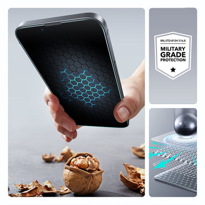 ESR UltraFit Tempered Glass 2-pack case for iPhone 13 / 13 Pro / 14 / 16e