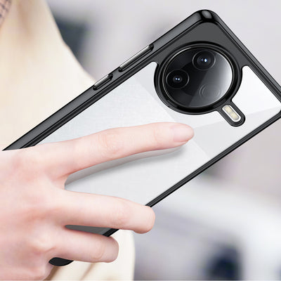 Outer Space Case with Gel Frame for Xiaomi Poco F7 Ultra - Black — Hurtel