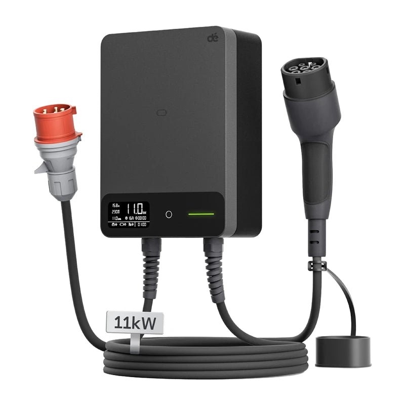dé 11 kW Wallbox with 15-meter cable - Image 1