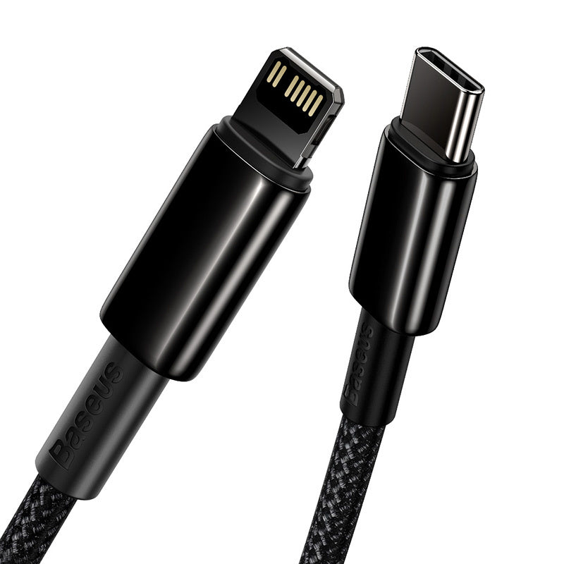 Baseus Tungsten Gold Cable Type-C to iP PD 20W 1m (black) - Product Image 5