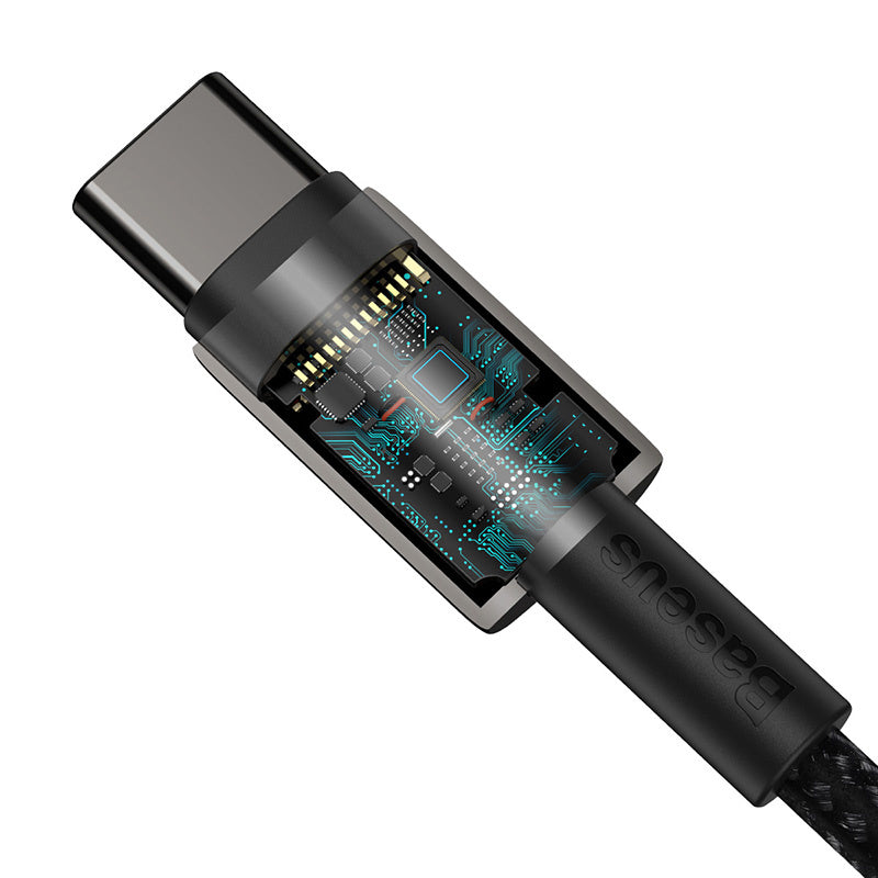 Baseus Tungsten Gold Cable Type-C to Type-C 100W 1m (black) - Product Image 4
