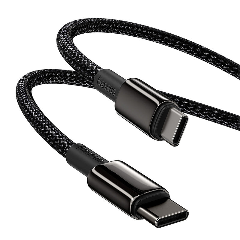 Baseus Tungsten Gold Cable Type-C to Type-C 100W 1m (black) - Product Image 5