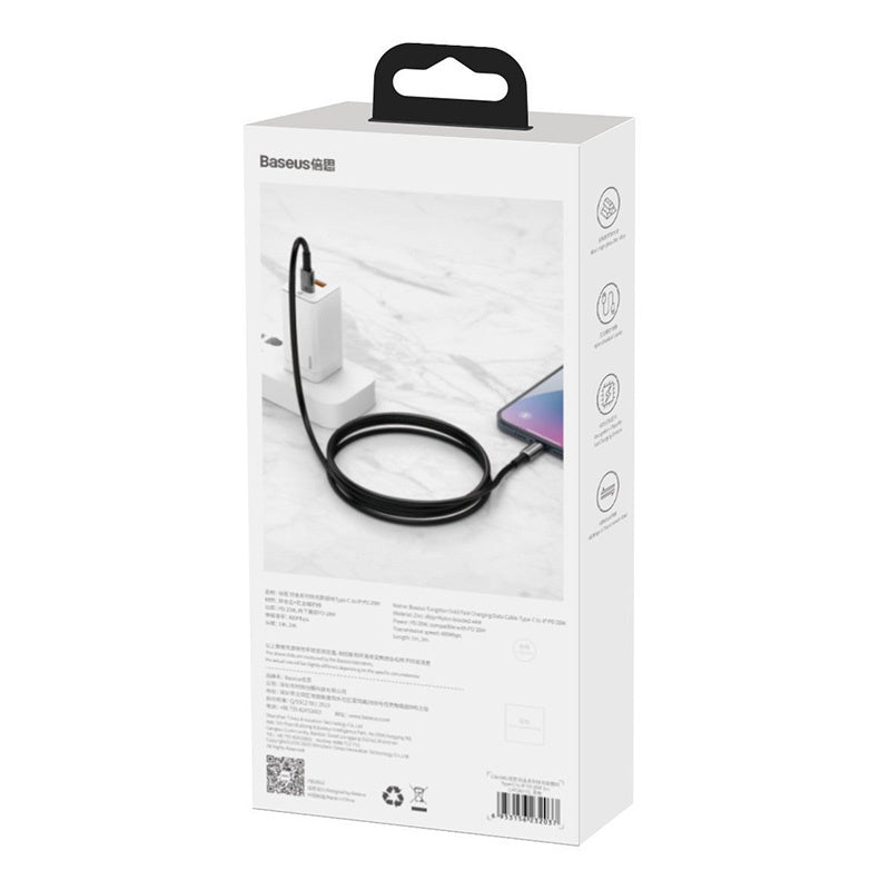 Baseus Tungsten Gold Cable Type-C to Type-C 100W 1m (black) - Product Image 8