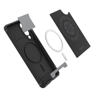 Spigen Core Armor Mag Case with MagSafe for Samsung Galaxy S25 Edge - Black