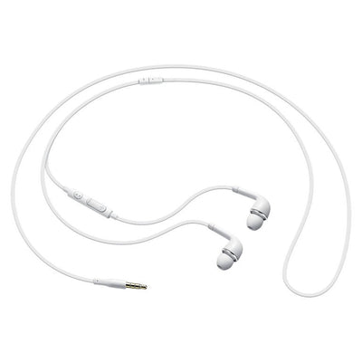Samsung EHS64AVFWE Wired Headphones Mini Jack 3.5mm Stereo Hi-Fi (Bulk - Replacement Packaging) - White