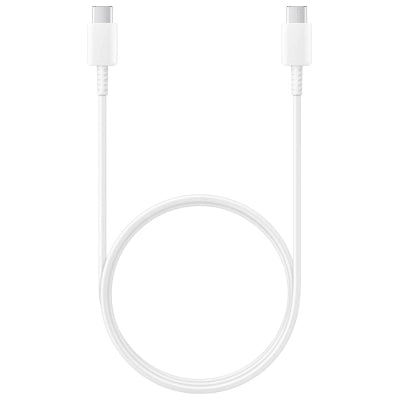 Samsung EP-DA705BWE USB-C - USB-C 3A Cable 1m (OOB Bulk - Replacement Packaging) - White