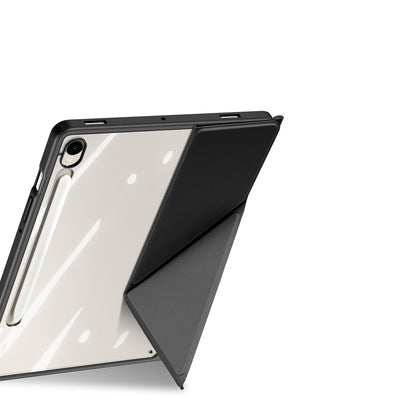Dux Ducis Magi Case with Stylus Holder for Samsung Galaxy Tab S10 FE/S9/S9 FE - Black