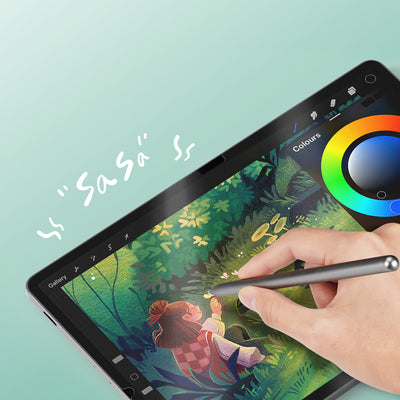 Dux Ducis Naad Paperlike Matte Screen Protector for Samsung Galaxy Tab S10 FE Plus - with Black Frame