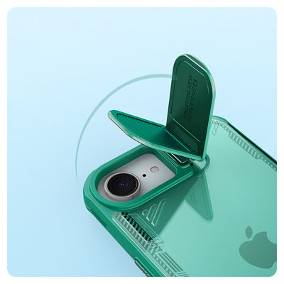 Nillkin Iceblade Prop Case with Lens Cover and Stand for iPhone 16e - Green