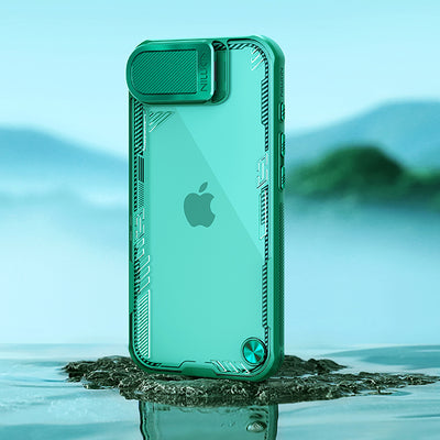 Nillkin Iceblade Prop Case with Lens Cover and Stand for iPhone 16e - Green
