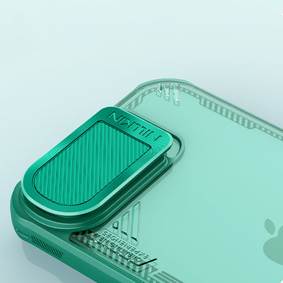 Nillkin Iceblade Prop Case with Lens Cover and Stand for iPhone 16e - Green