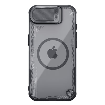 Nillkin Iceblade Prop Magnetic Case with Lens Cover and Stand for iPhone 16e - Black
