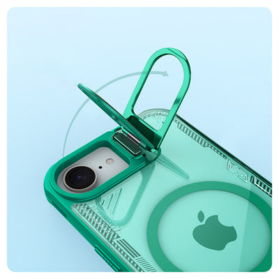 Nillkin Iceblade Prop Magnetic Case with Stand for iPhone 16e - Green