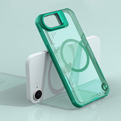 Nillkin Iceblade Prop Magnetic Case with Stand for iPhone 16e - Green