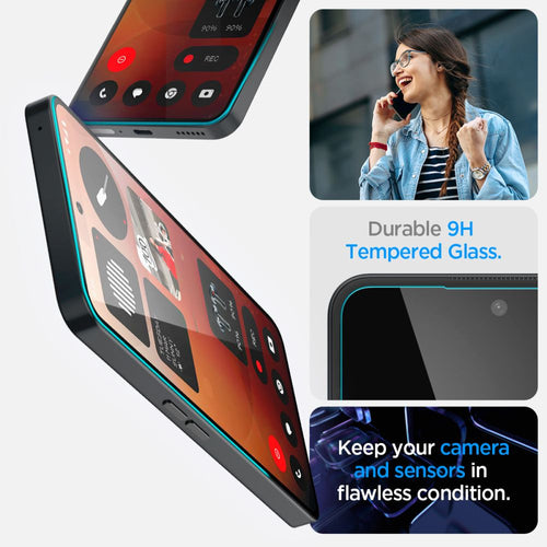 Spigen Glas.tR EZ Fit Tempered Glass for Nothing Phone 3A / 3A Pro - Transparent