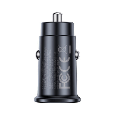 Baseus GoTrip 2 x USB-C 30W Car Charger - Black