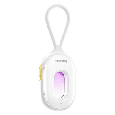 Baseus Heyo Series II Hidden Camera Detector with Alarm and Mini Flashlight + Baseus Simple USB-A - USB-C Cable - White