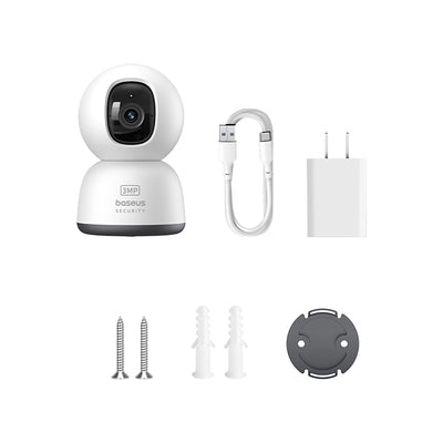 Baseus Security P1 Lite 2K Indoor Camera (EU Version) – White