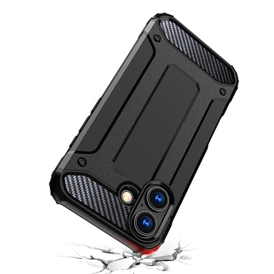Hybrid Armor case for iPhone 17 - black — Hurtel