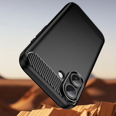 Carbon Case for iPhone 17 - Black — Hurtel
