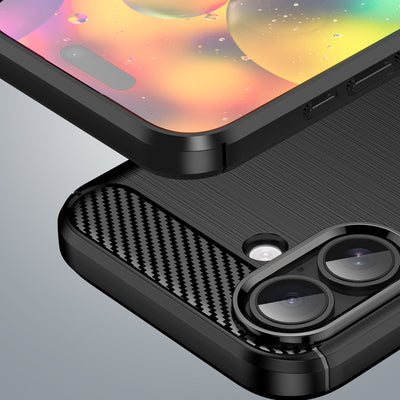 Carbon Case for iPhone 17 - Black — Hurtel