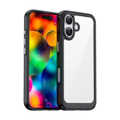 Outer Space iPhone 17 Case - Black Transparent — Hurtel