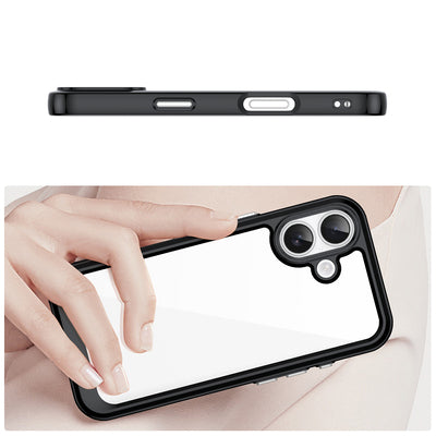Outer Space iPhone 17 Case - Black Transparent — Hurtel