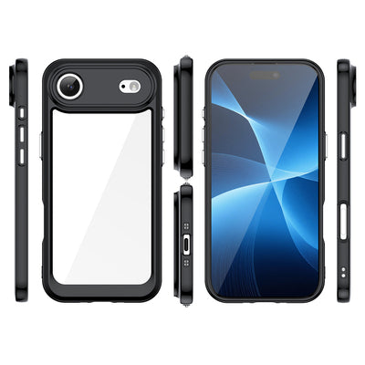 Outer Space Case for iPhone 17 Air - Black Transparent — Hurtel