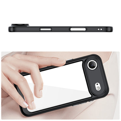 Outer Space Case for iPhone 17 Air - Black Transparent — Hurtel