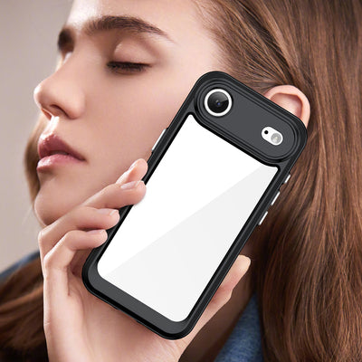 Outer Space Case for iPhone 17 Air - Black Transparent — Hurtel