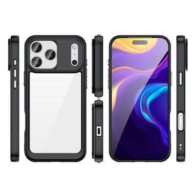 Outer Space Case for iPhone 17 Pro Max - Black Transparent — Hurtel