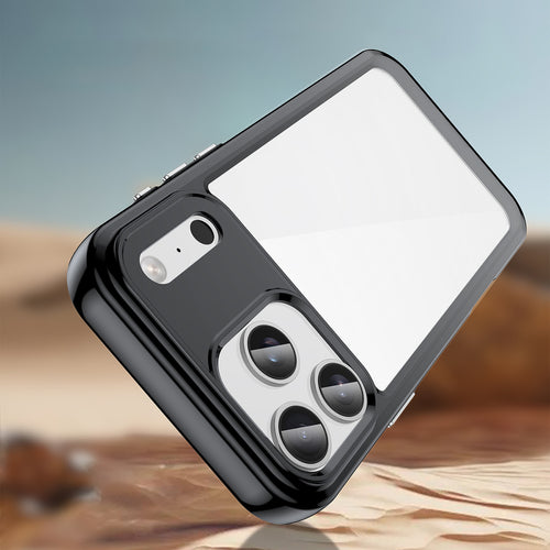 Outer Space Case for iPhone 17 Pro Max - Black Transparent — Hurtel