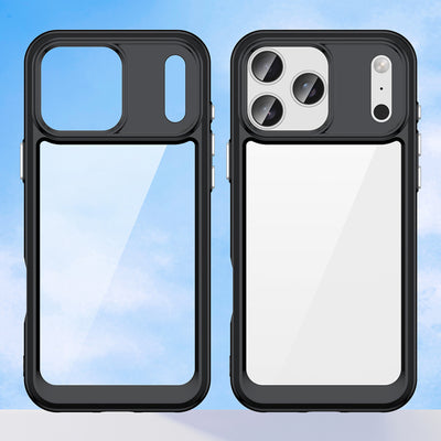 Outer Space Case for iPhone 17 Pro Max - Black Transparent — Hurtel