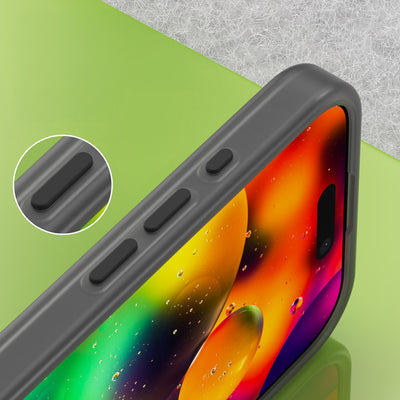 Magnetic Abrasive iPhone 17 Case Compatible with MagSafe - Matte Black — Hurtel