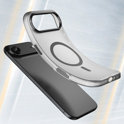 Magnetic Abrasive iPhone 17 Air Case Compatible with MagSafe - Matte Black — Hurtel