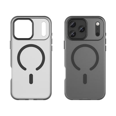Magnetic Abrasive iPhone 17 Pro Case Compatible with MagSafe - Matte Black — Hurtel