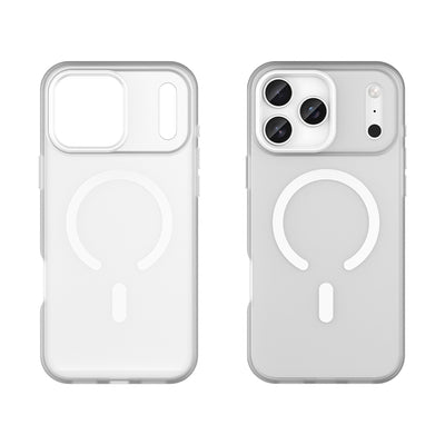 Magnetic Abrasive Case for iPhone 17 Pro Max Compatible with MagSafe - Matte White — Hurtel
