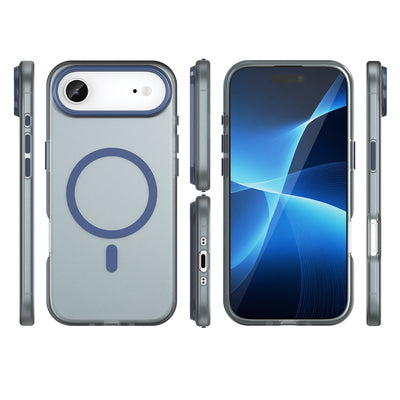 Magnetic Abrasive iPhone 17 Air Case Compatible with MagSafe - Matte Blue — Hurtel
