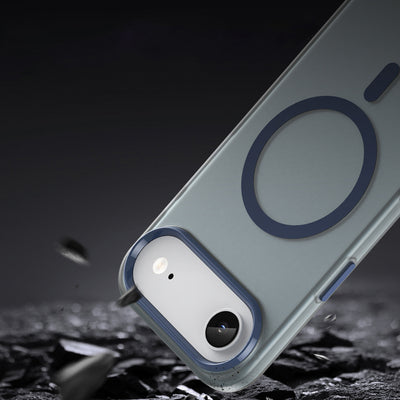 Magnetic Abrasive iPhone 17 Air Case Compatible with MagSafe - Matte Blue — Hurtel